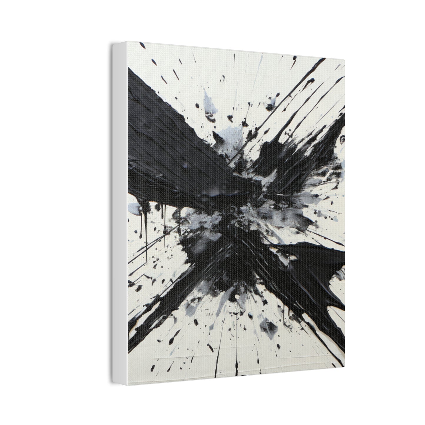 Acrylic Abstract Canvas Print - Richly Textured Artistry