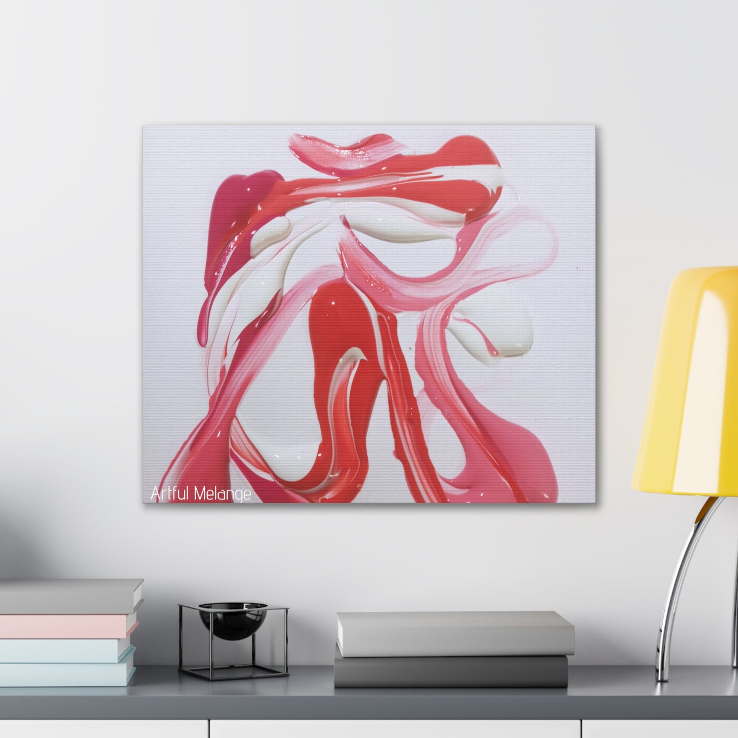 Primary Elegance: A Symphony of Sophistication Canvas Print