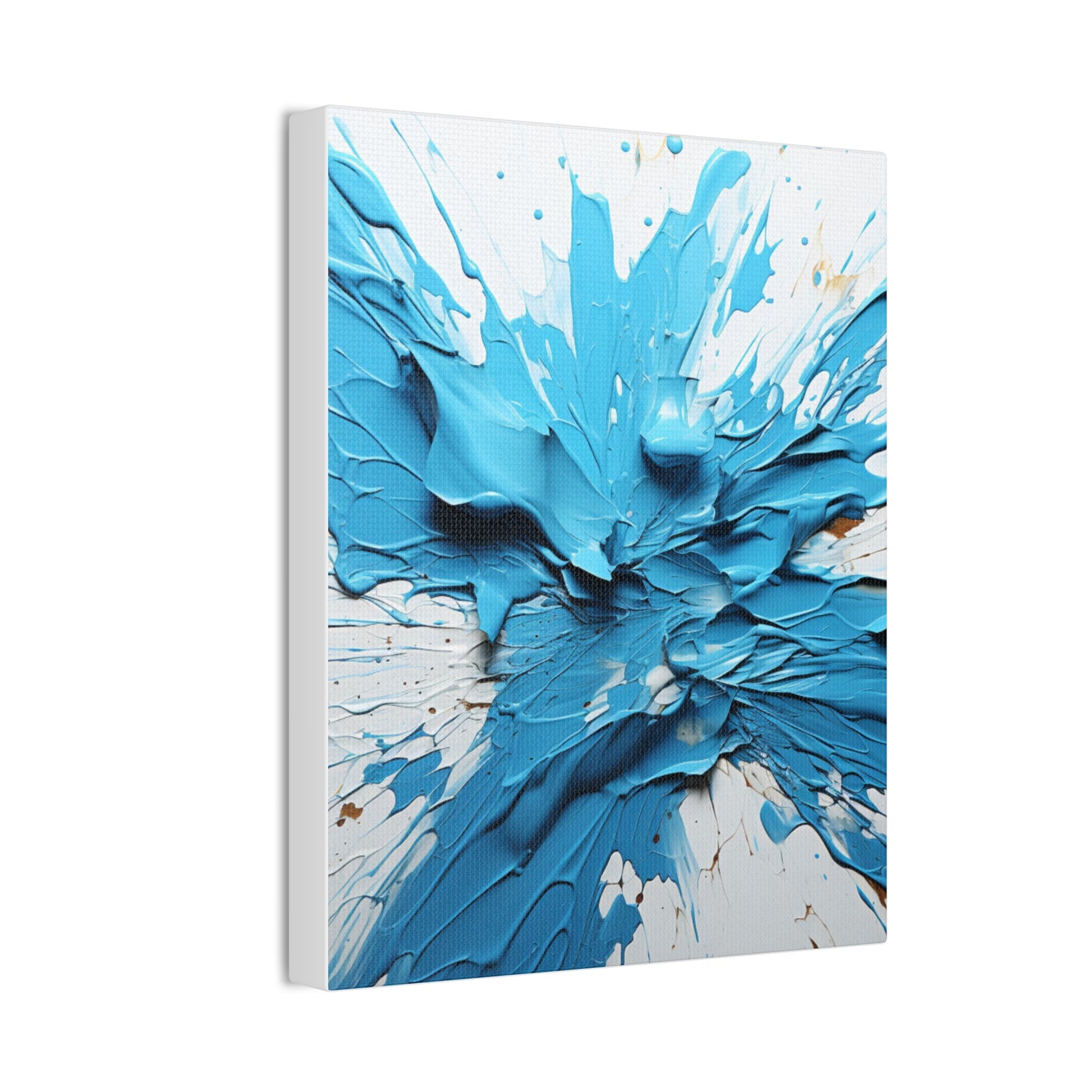 Acrylic Abstract Canvas Print - Richly Textured Artistry