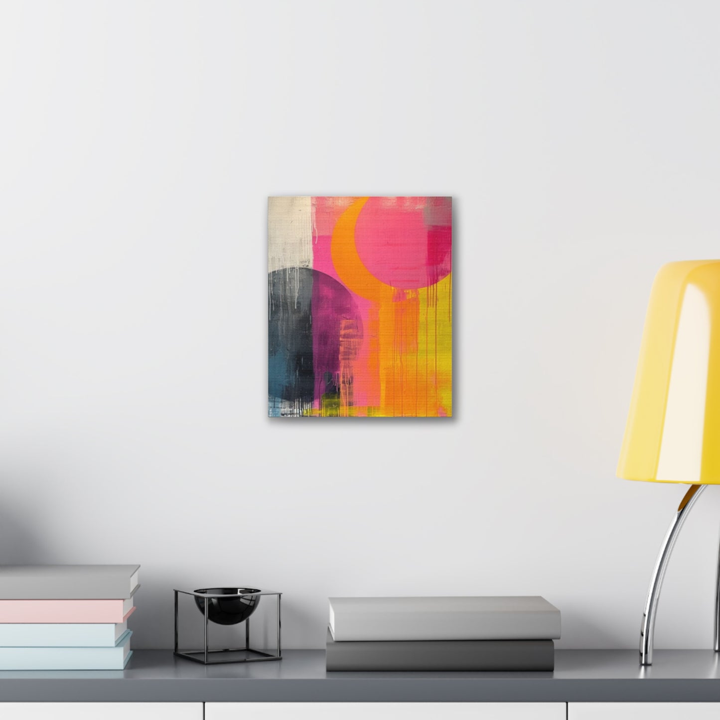 Primary Elegance: A Symphony of Sophistication Canvas Print