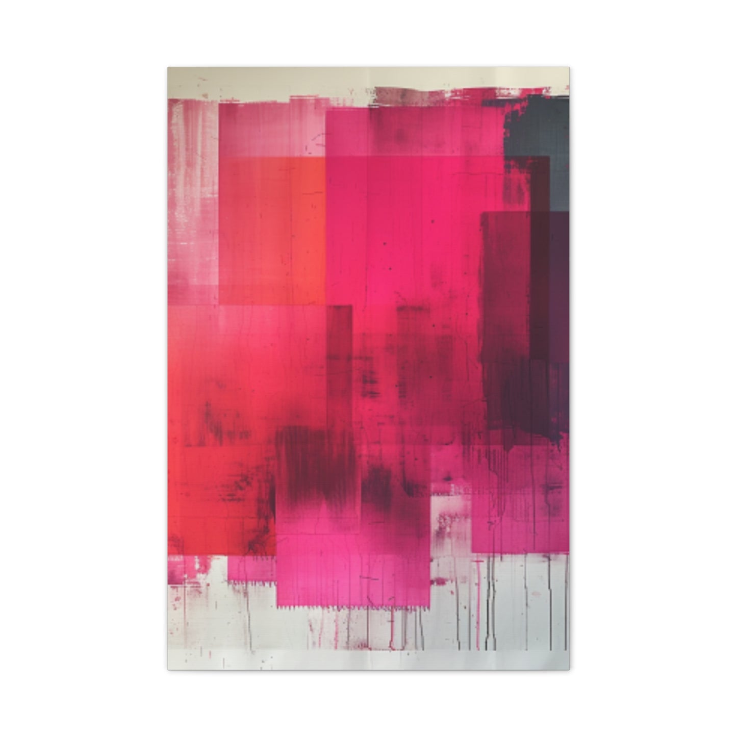 In The Pink: A Symphony of Sophistication Canvas Print