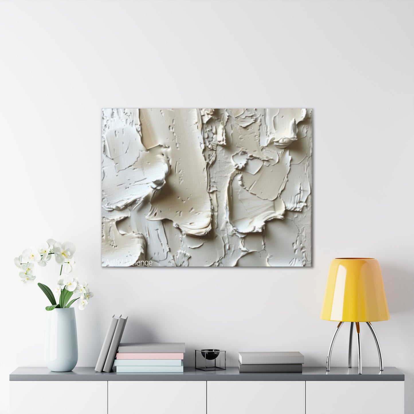 Primary Elegance: A Symphony of Sophistication Canvas Print