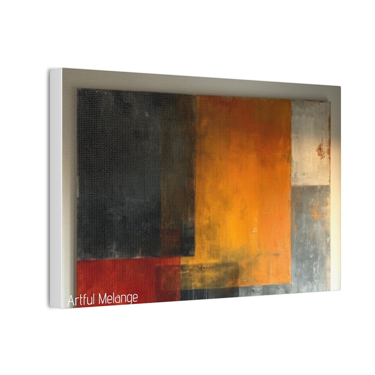 Primary Elegance: A Symphony of Sophistication Canvas Print