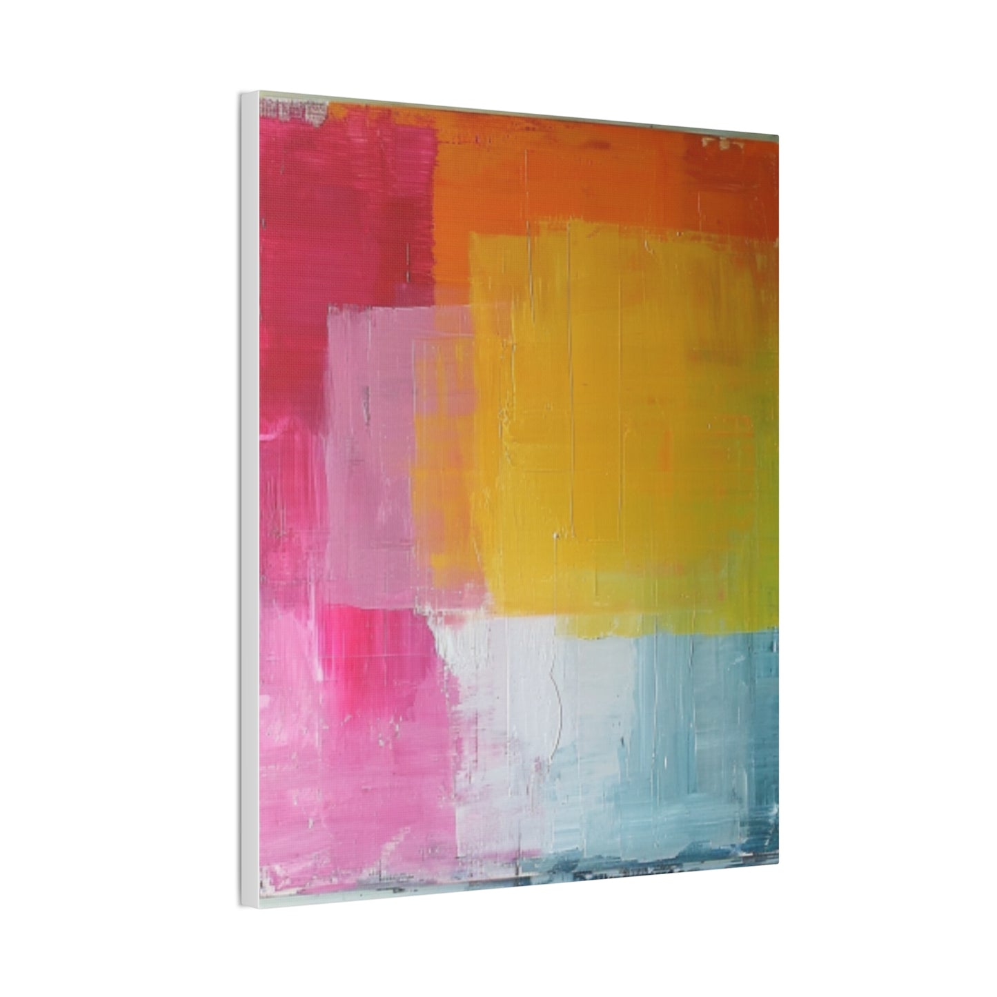 Primary Elegance: A Symphony of Sophistication Canvas Print