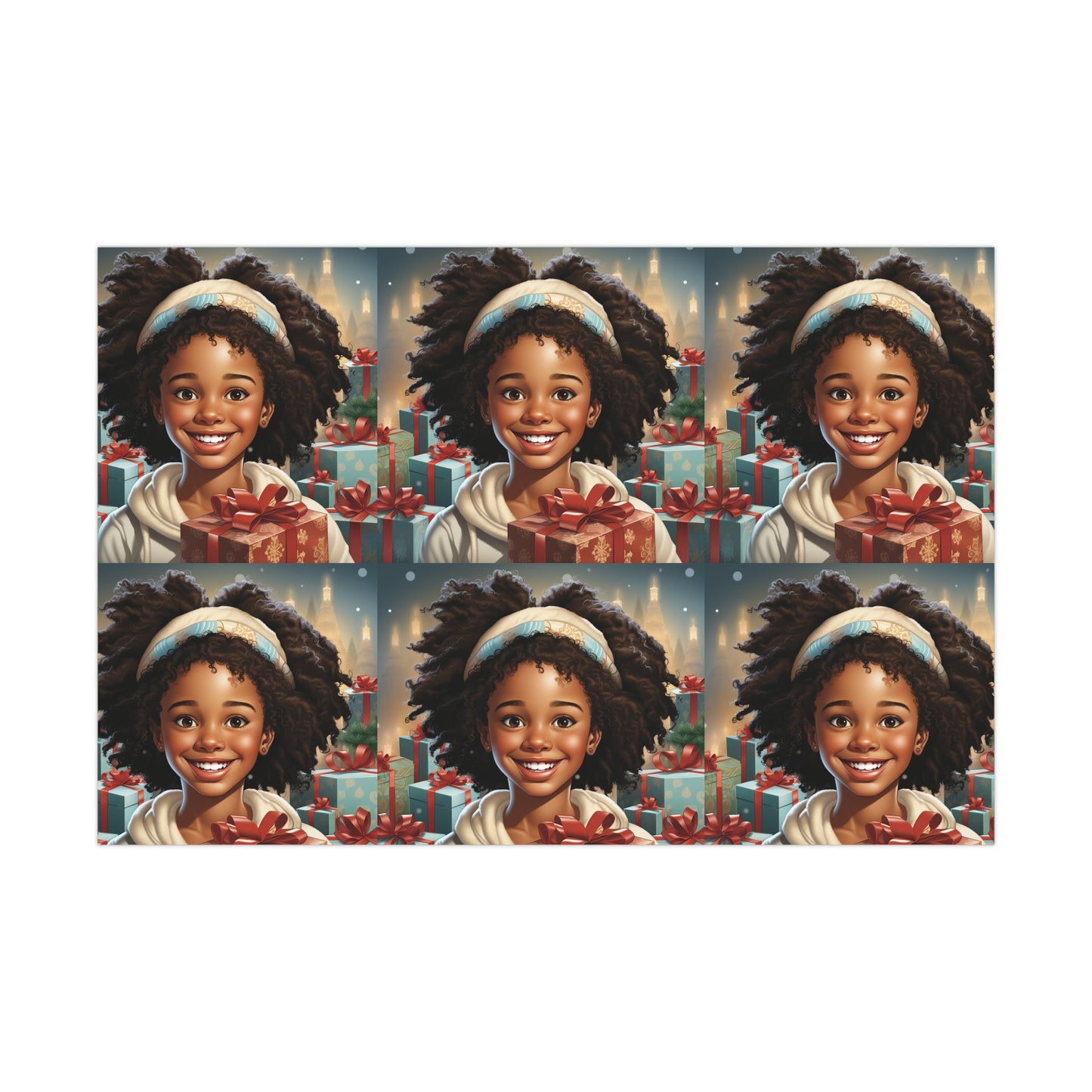 Harmony Holidays Wrapping Paper Sheet