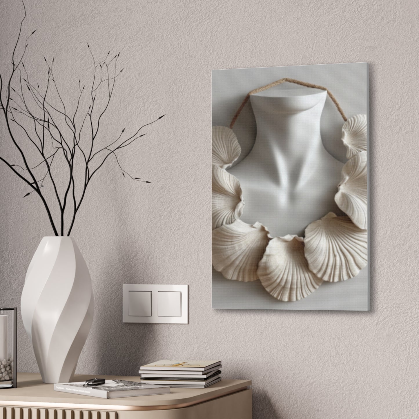 Seashell Serenity Canvas Print