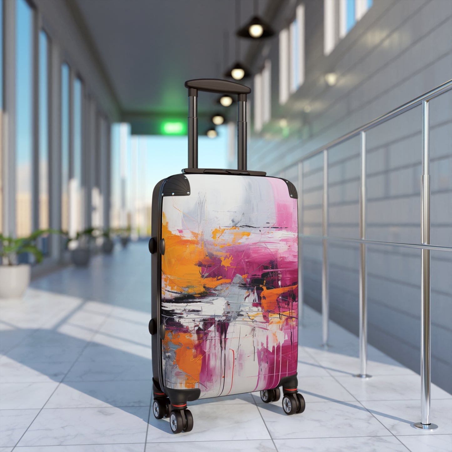 Melanated Jetsetter: Stylish Travel Luggage Pieces