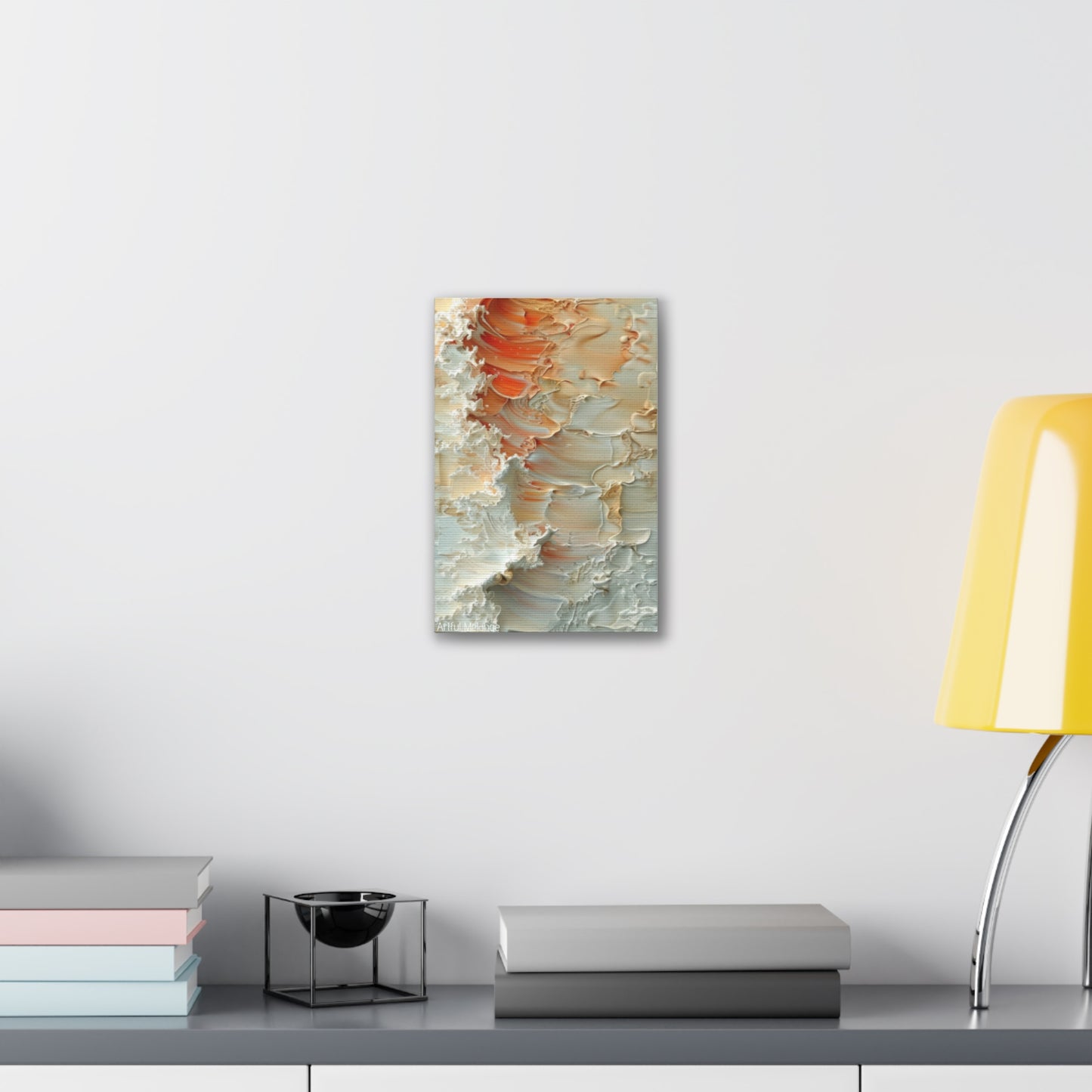 Primary Elegance: A Symphony of Sophistication Canvas Print