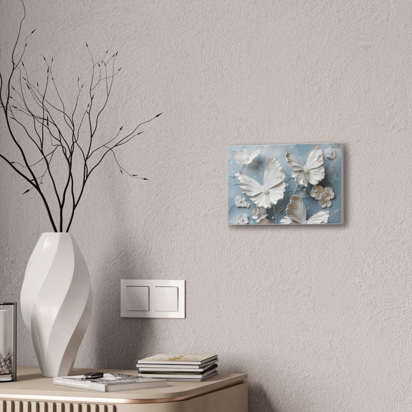 Fluttering Dreams: Butterfly Canvas Print Collection