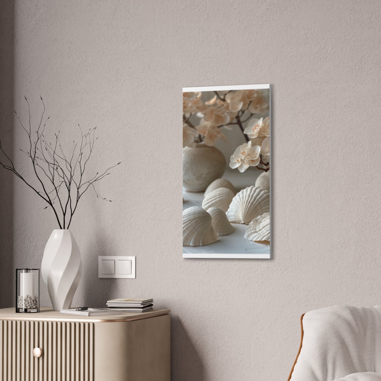 Seashell Serenity Canvas Print