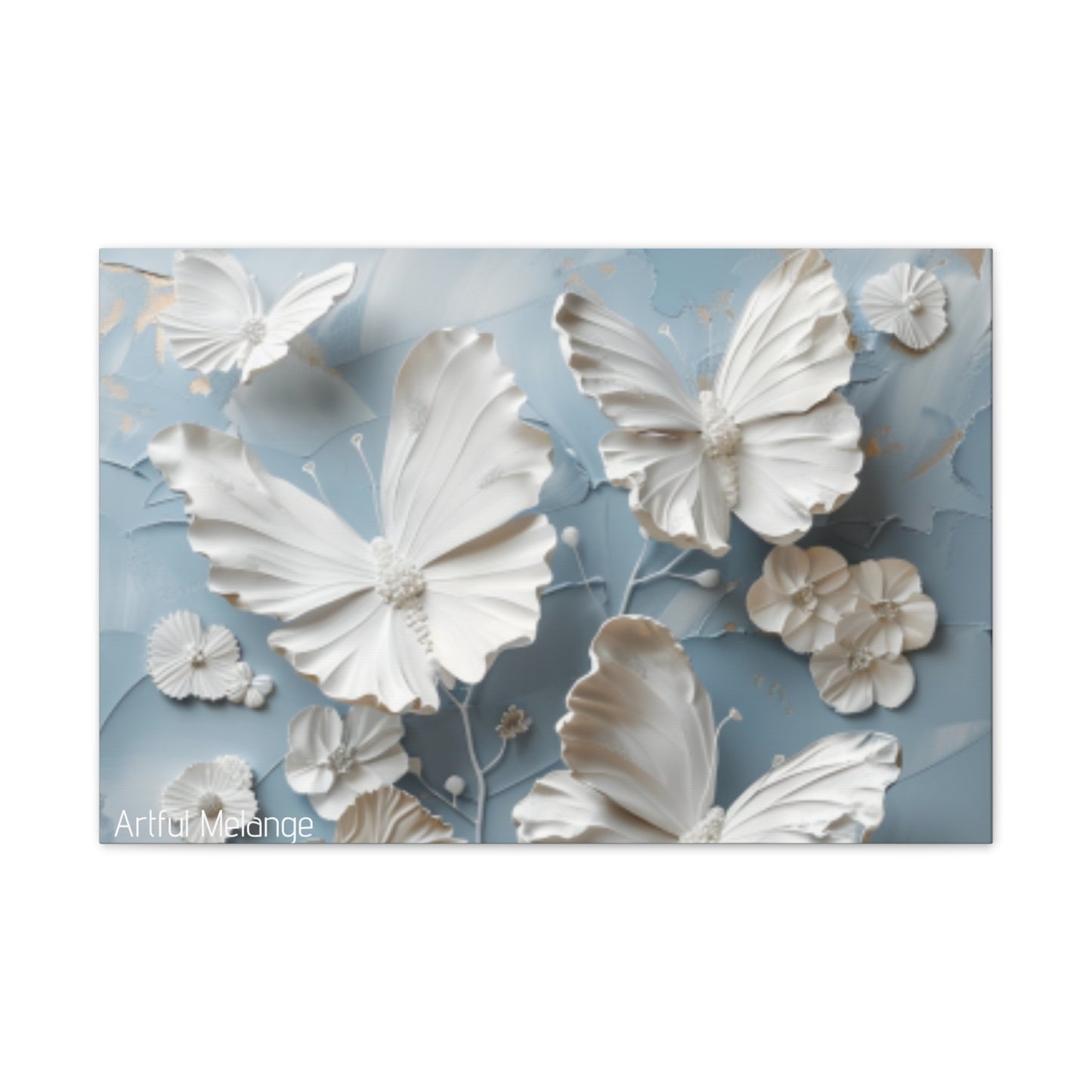 Fluttering Dreams: Butterfly Canvas Print Collection