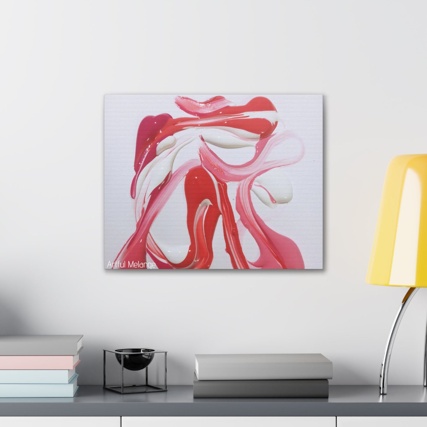 Primary Elegance: A Symphony of Sophistication Canvas Print