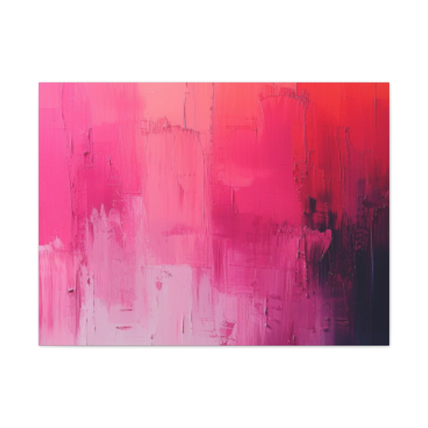 In The Pink: A Symphony of Sophistication Canvas Print