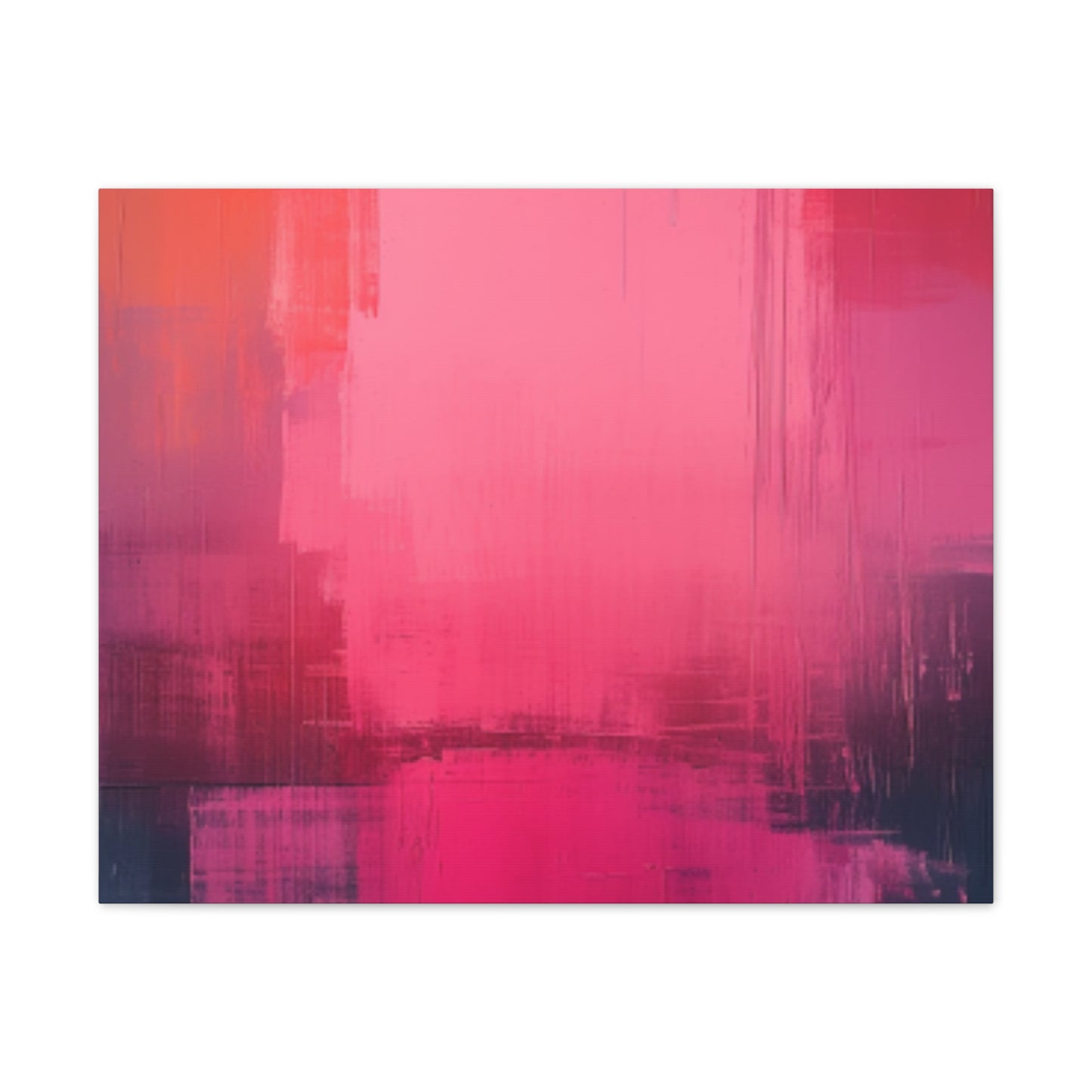 In The Pink: A Symphony of Sophistication Canvas Print