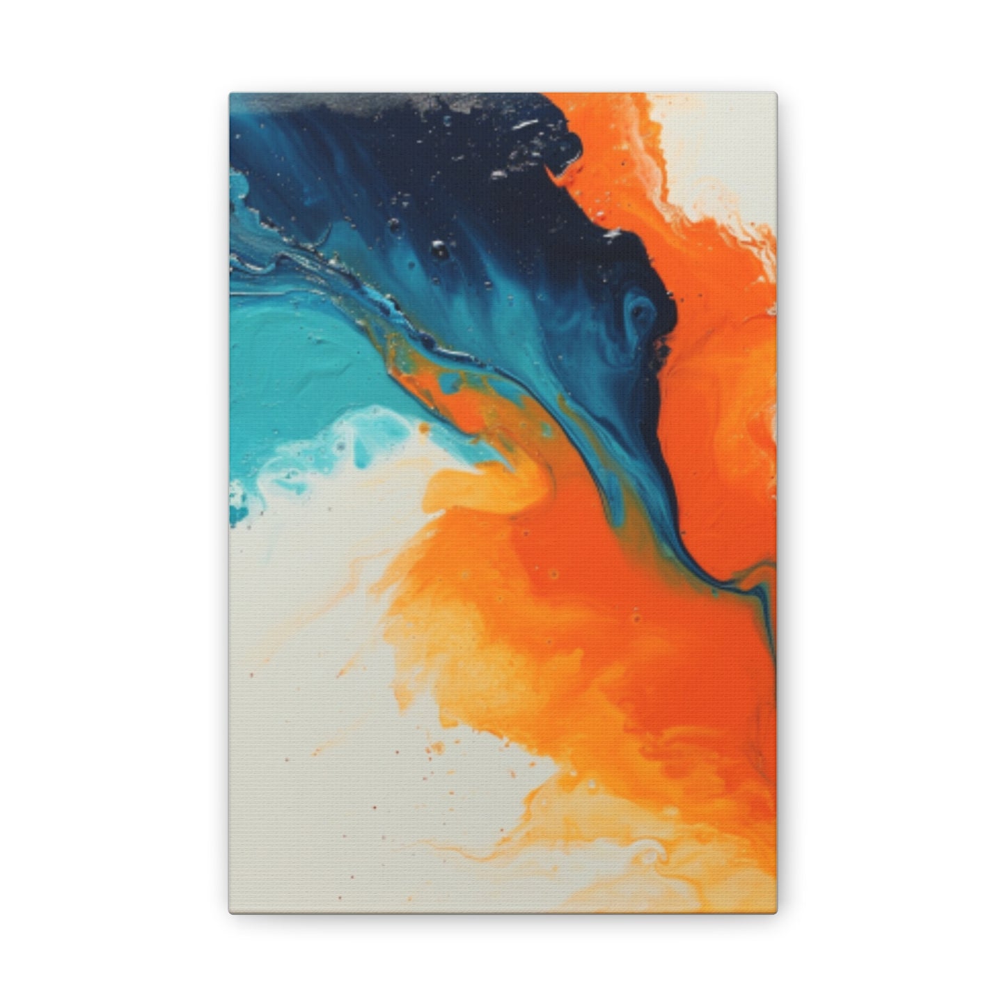 Primary Elegance: A Symphony of Sophistication Canvas Print