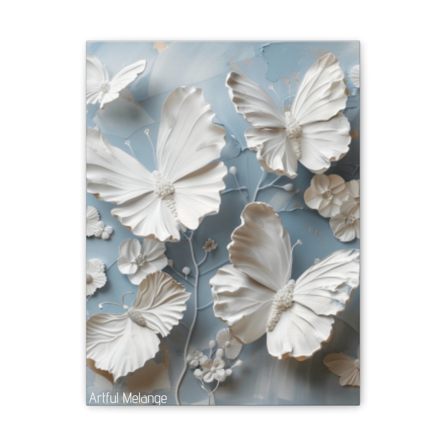 Fluttering Dreams: Butterfly Canvas Print Collection