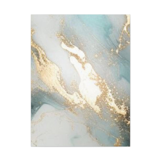 Gold Elegance: A Symphony of Sophistication Canvas Print