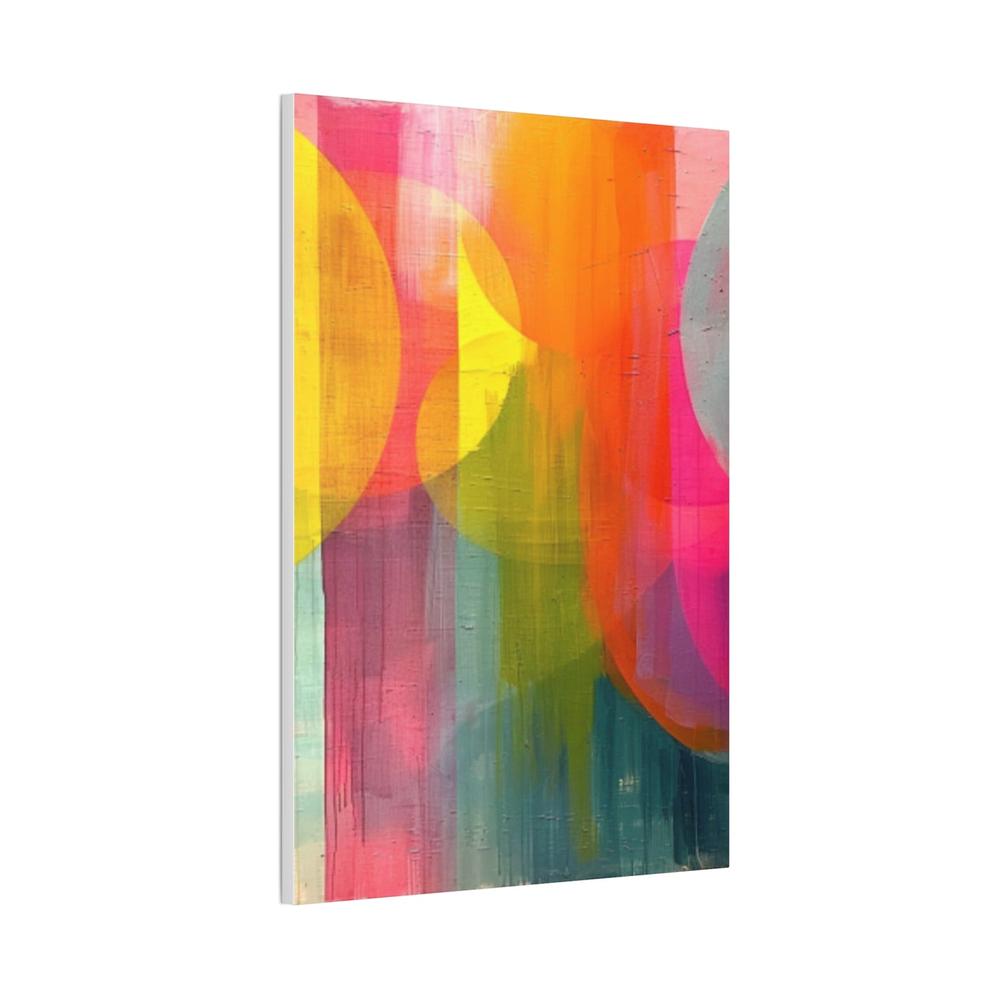 Primary Elegance: A Symphony of Sophistication Canvas Print