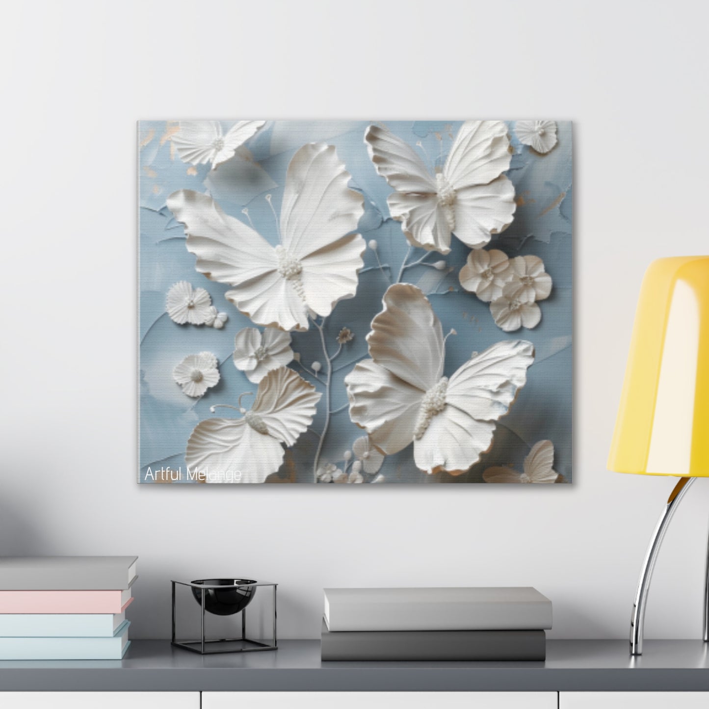 Fluttering Dreams: Butterfly Canvas Print Collection