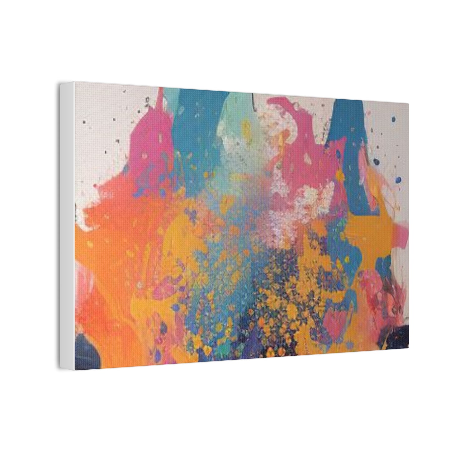 Primary Elegance: A Symphony of Sophistication Canvas Print