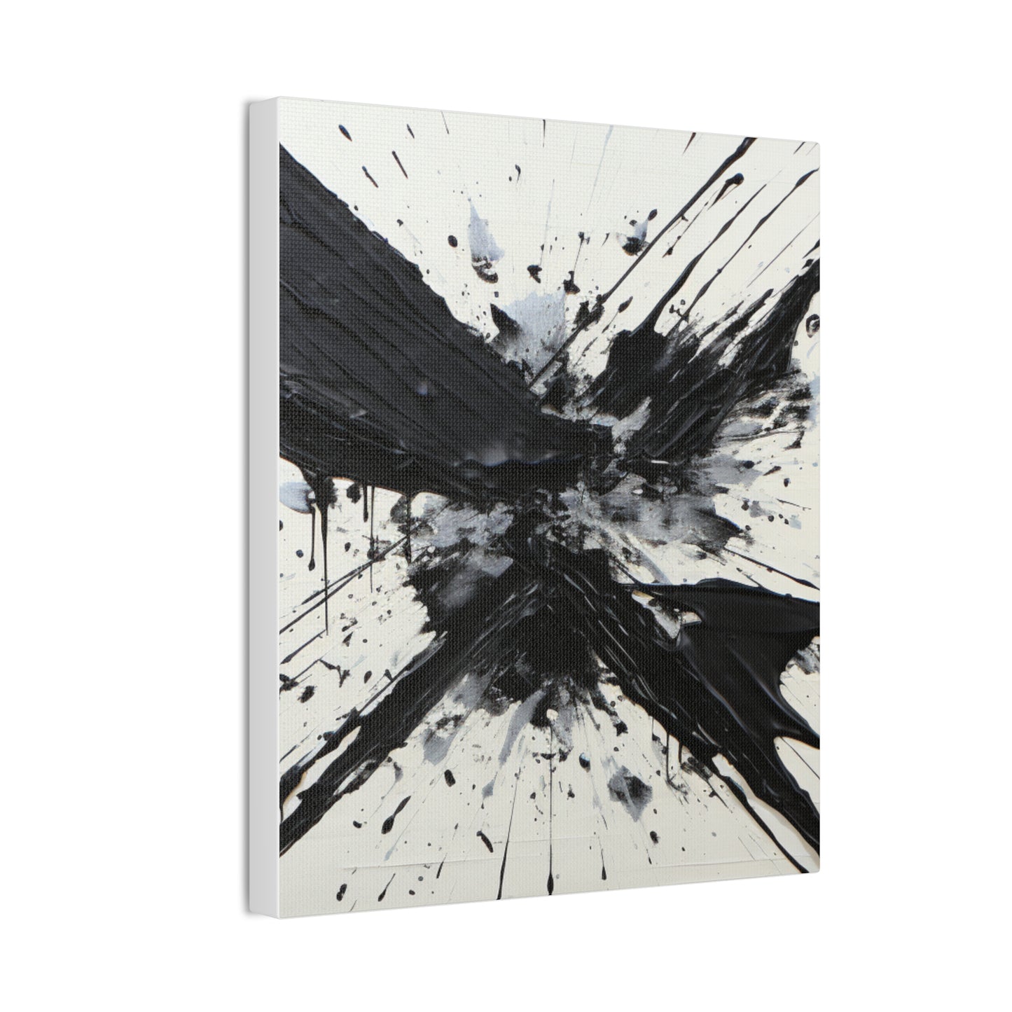 Acrylic Abstract Canvas Print - Richly Textured Artistry