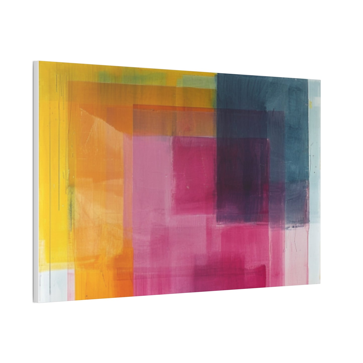 Primary Elegance: A Symphony of Sophistication Canvas Print