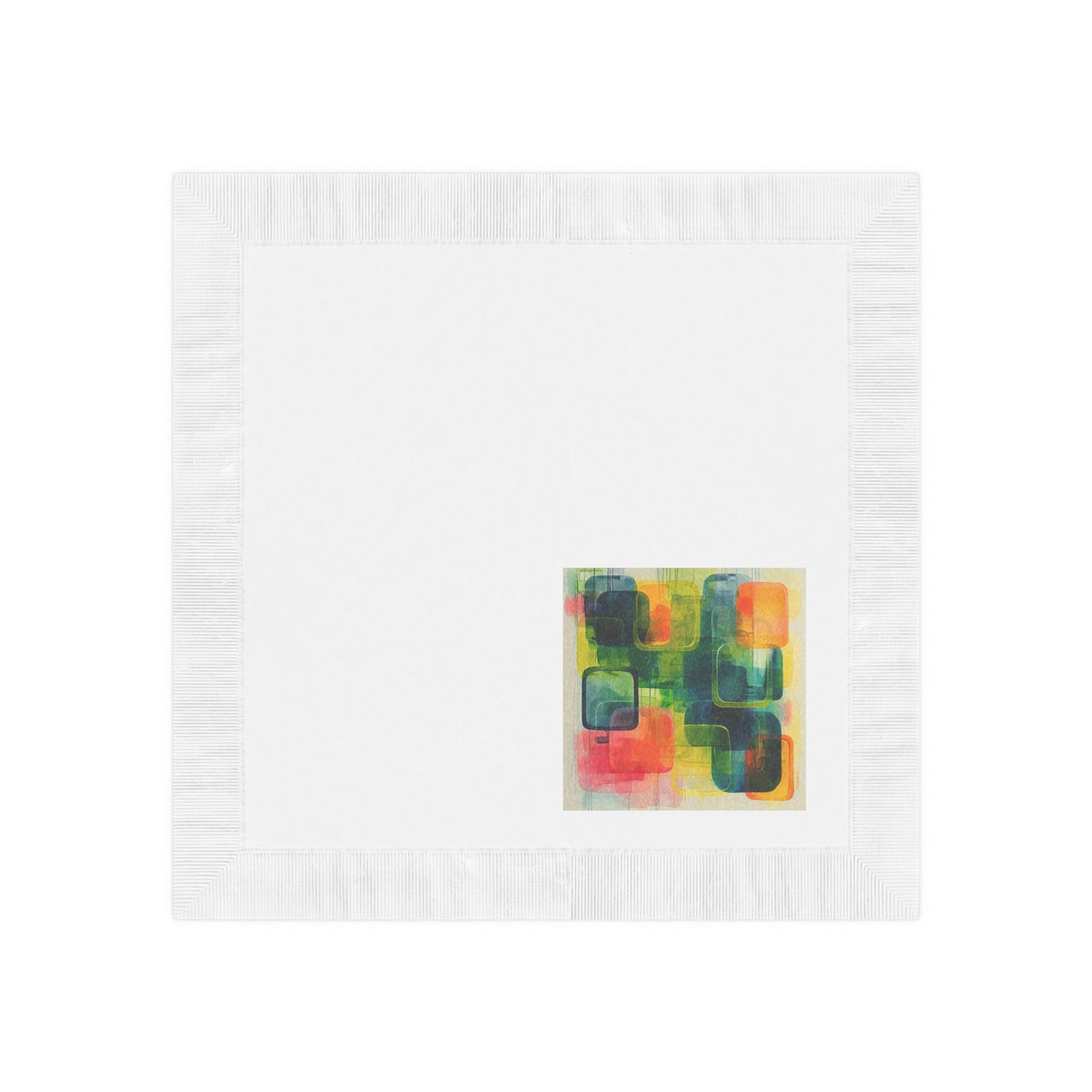 ChromaBlend™ Artistry Abstract Art Napkins”