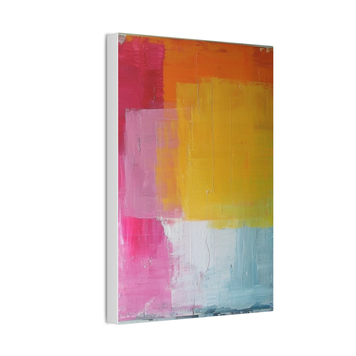 Primary Elegance: A Symphony of Sophistication Canvas Print