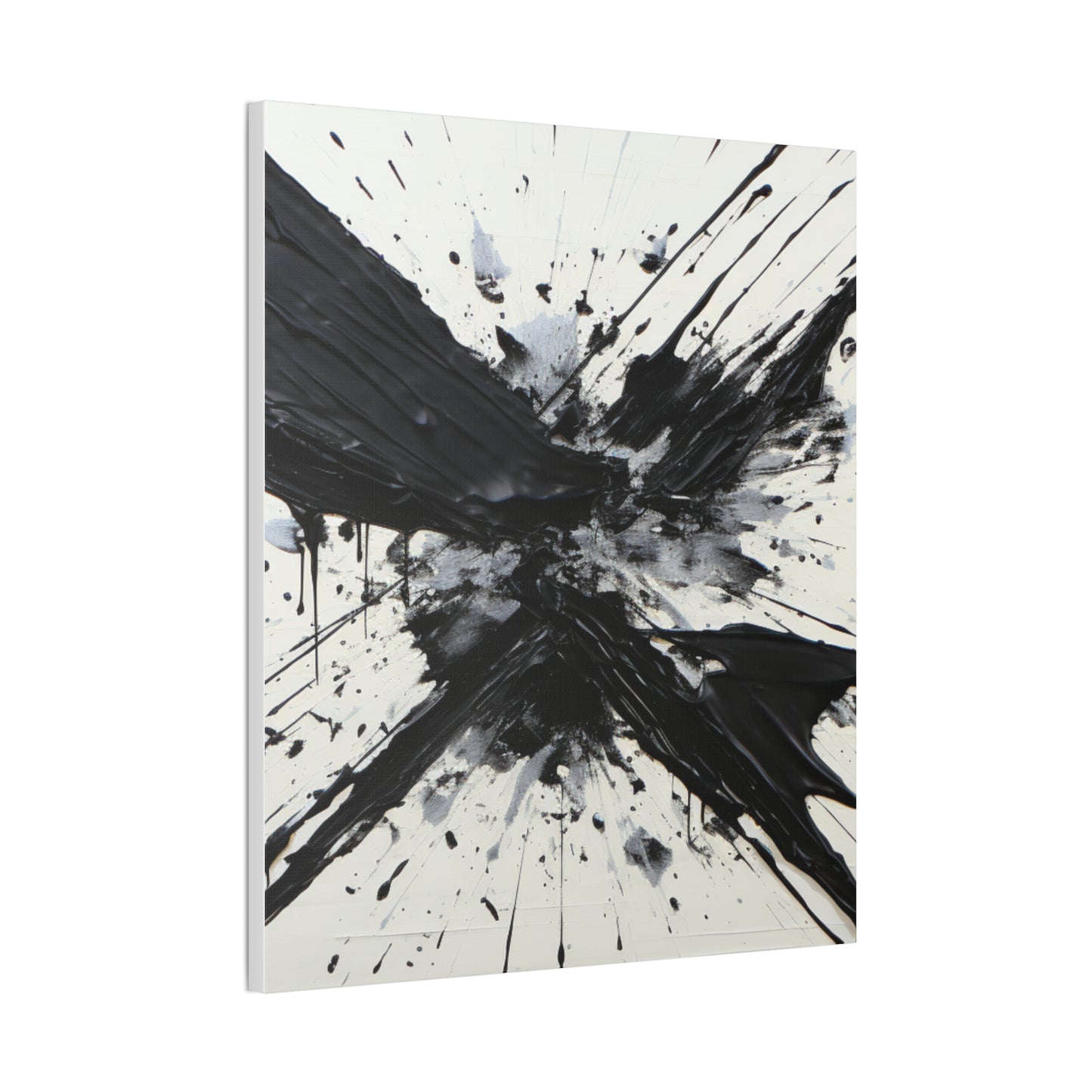 Acrylic Abstract Canvas Print - Richly Textured Artistry