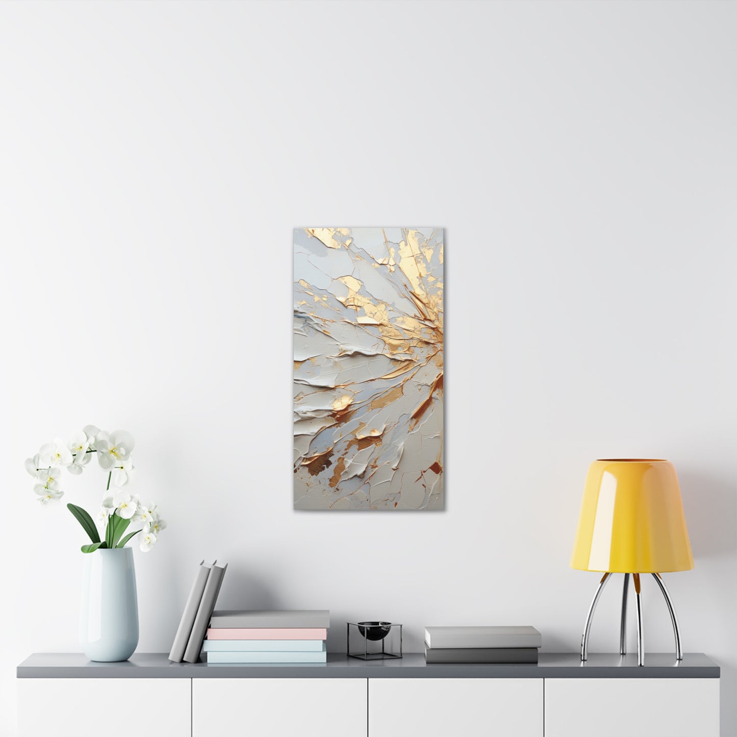 Acrylic Abstract Canvas Print - Richly Textured Artistry