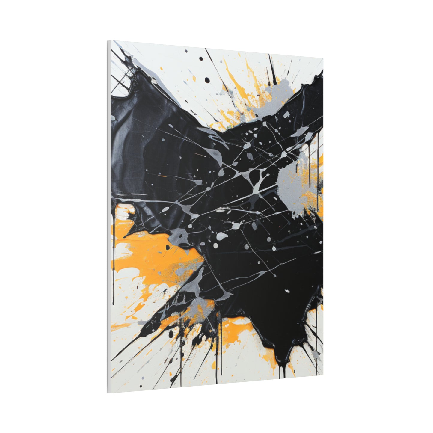 Acrylic Abstract Canvas Print - Richly Textured Artistry