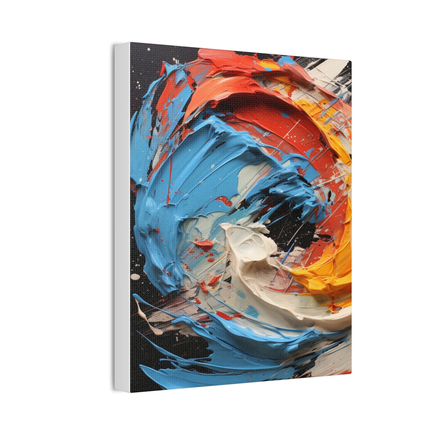 Acrylic Abstract  Canvas Print - Richly Textured Artistry