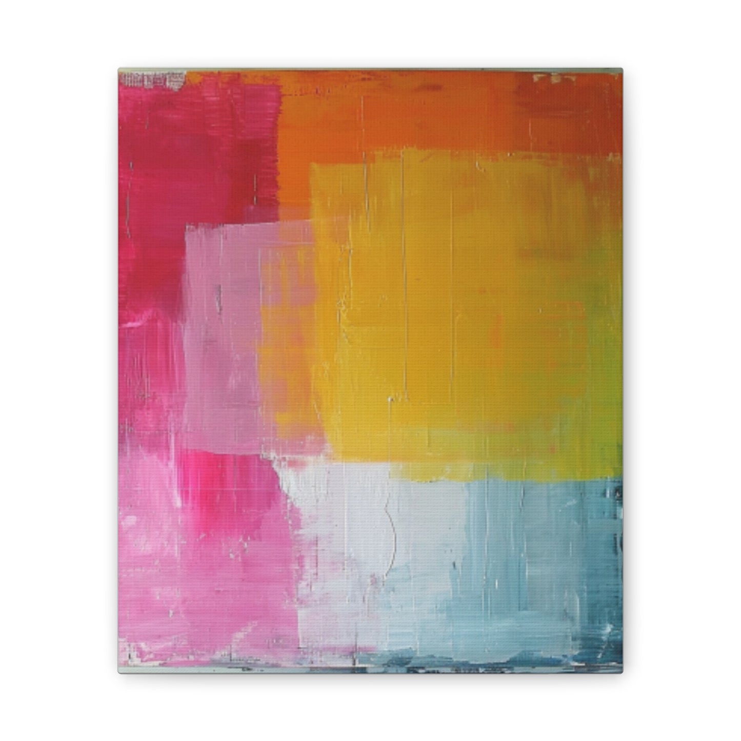 Primary Elegance: A Symphony of Sophistication Canvas Print