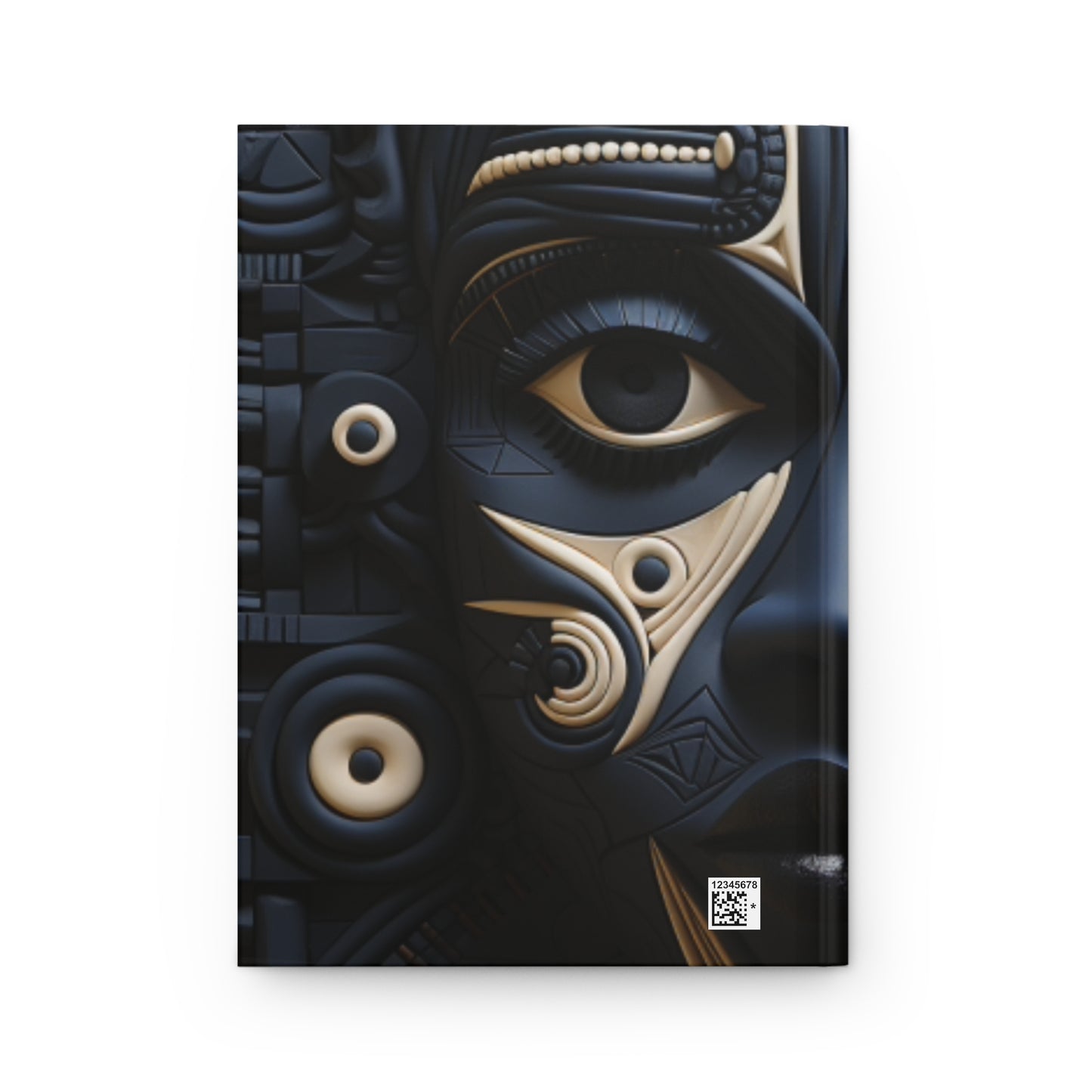 Elegance In Black: Melanated Hardcover Journal