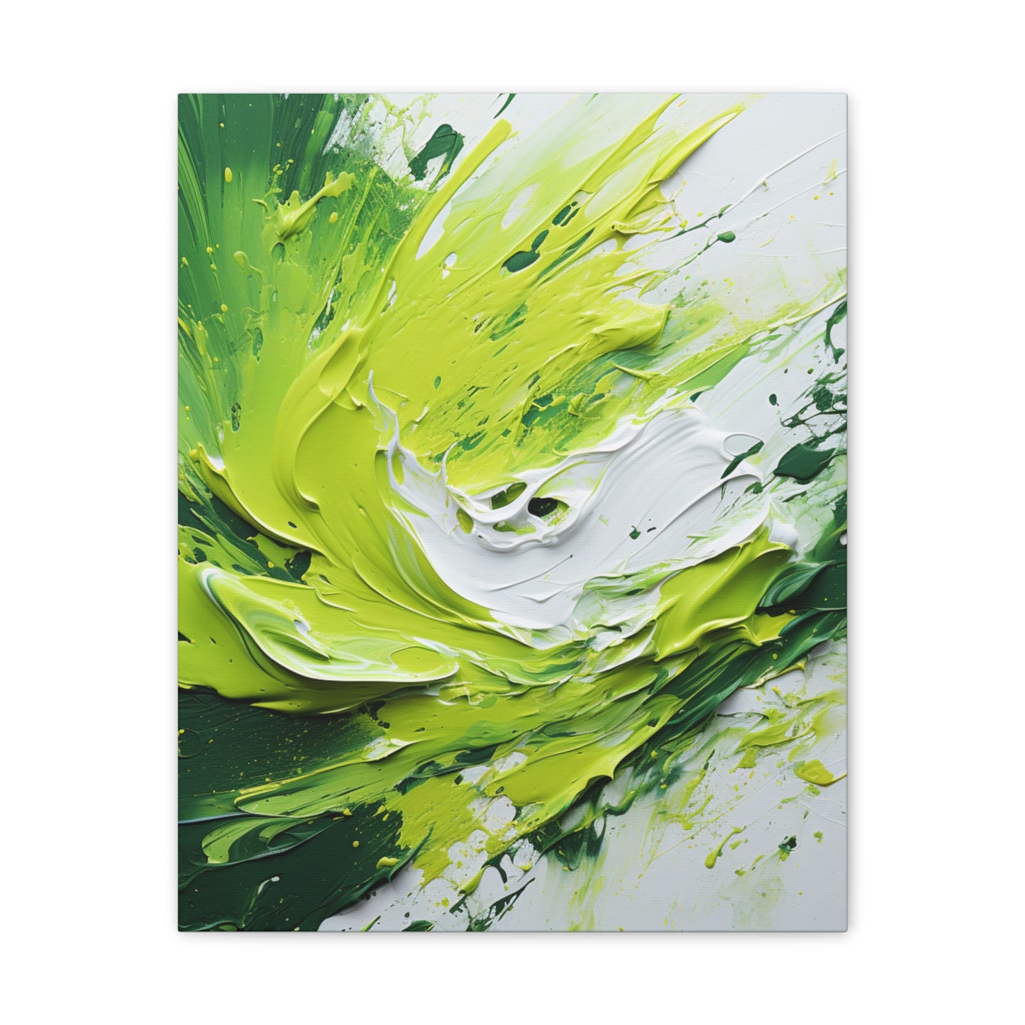 Acrylic Abstract Canvas Print - Richly Textured Artistry