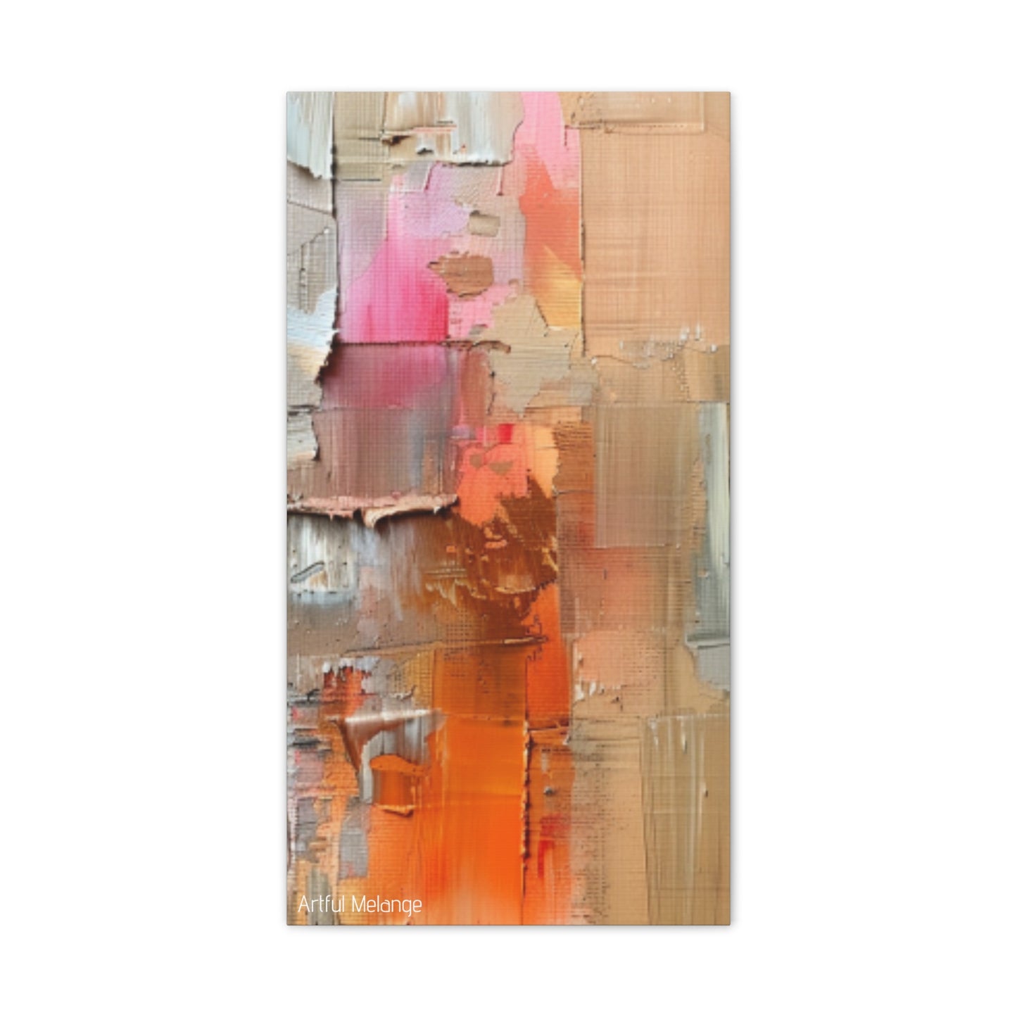 Primary Elegance: A Symphony of Sophistication Canvas Print