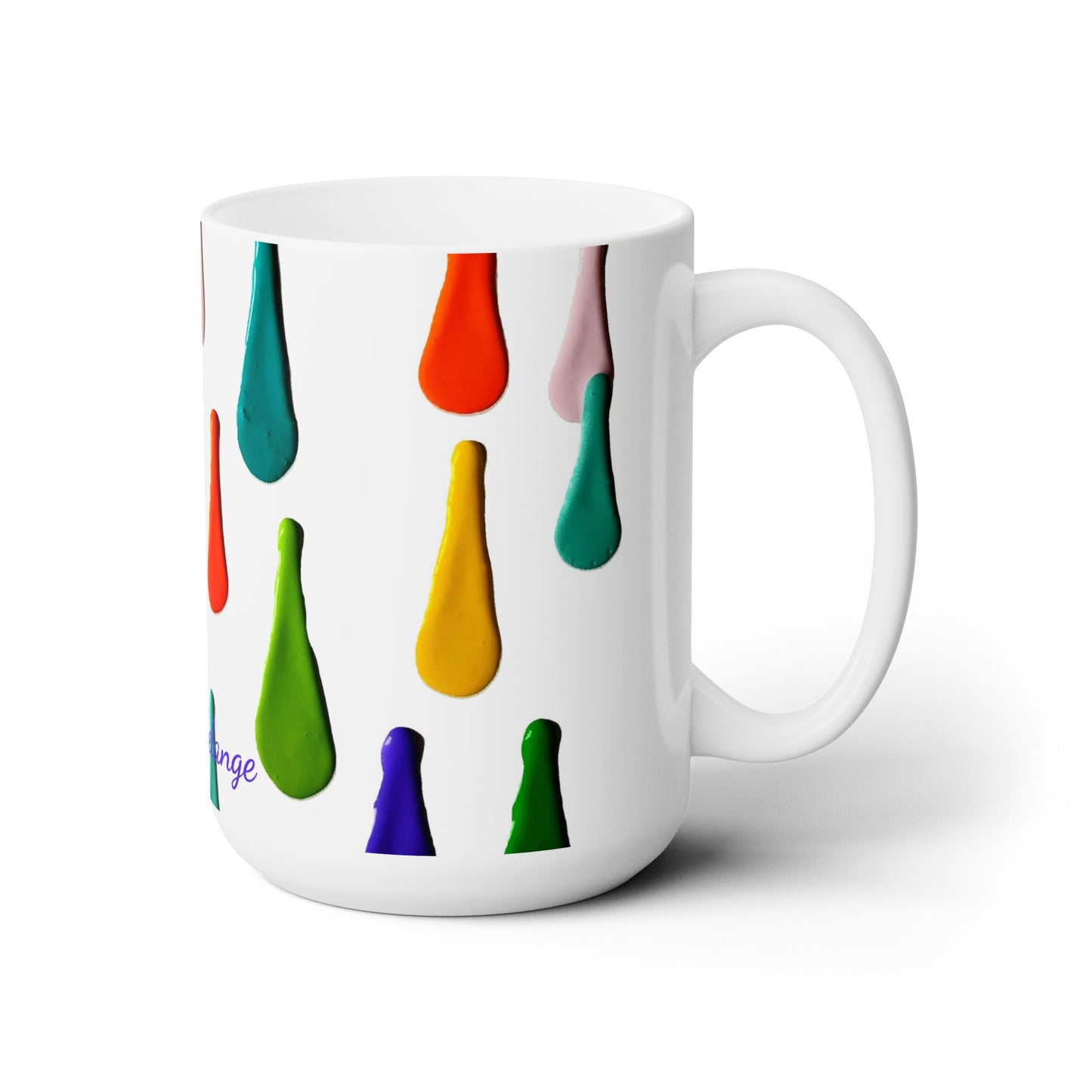 Artsy Abstract Ceramic Mug 15oz