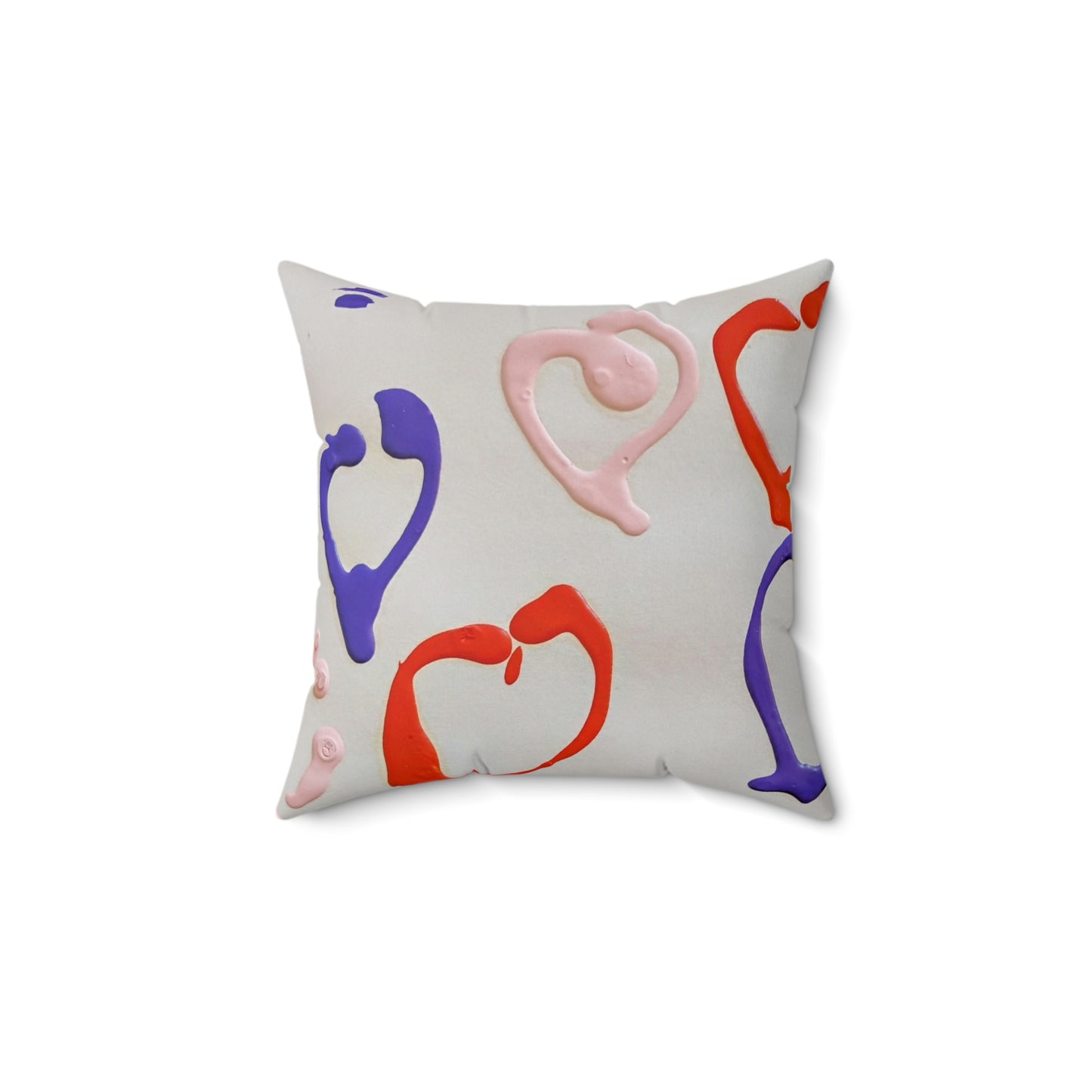 Artistic Abstractions: Abstract Acrylic Art Pillows Collection