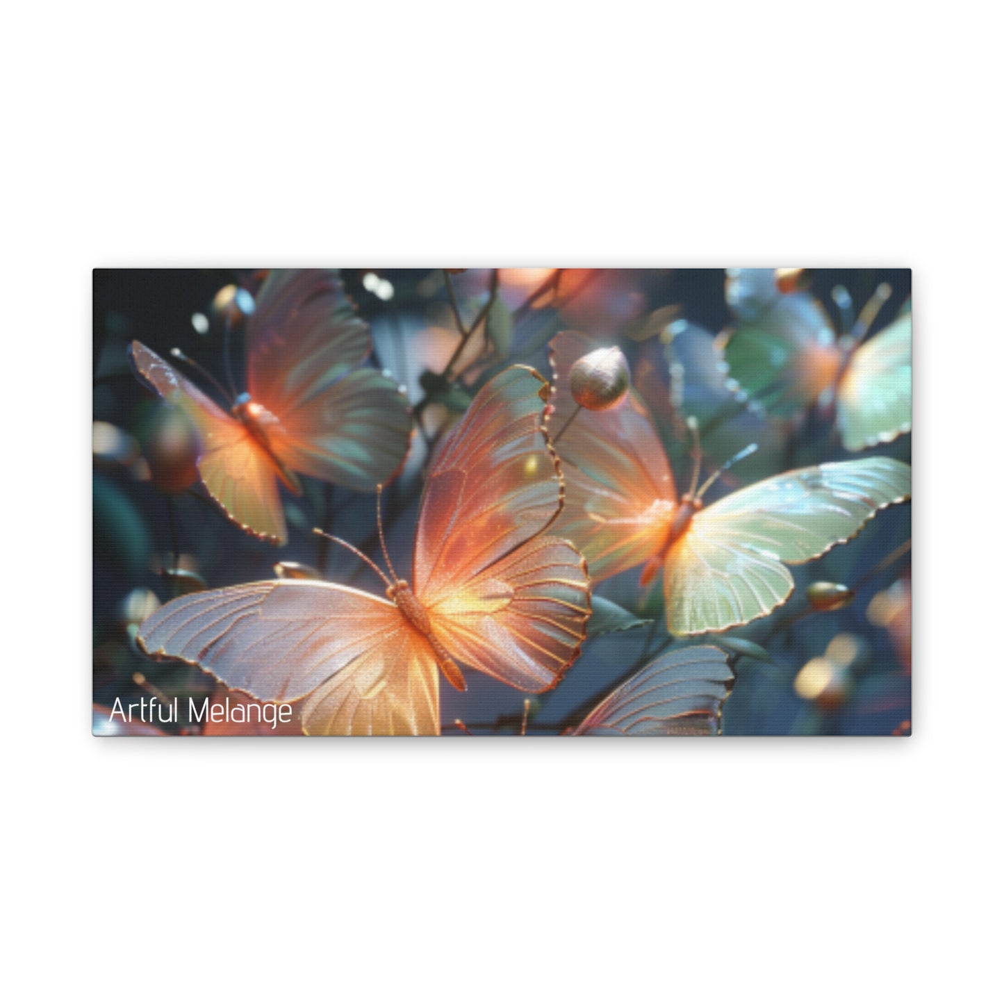 Fluttering Dreams: Butterfly Canvas Print Collection