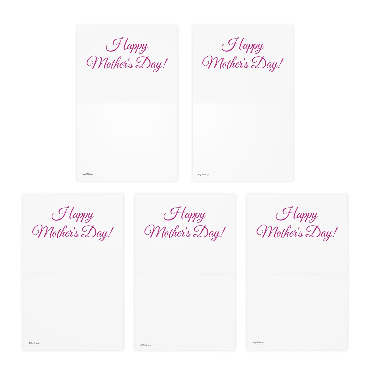 Mimosas and Melanin Mother's Day Note Card Set (5-Pack)