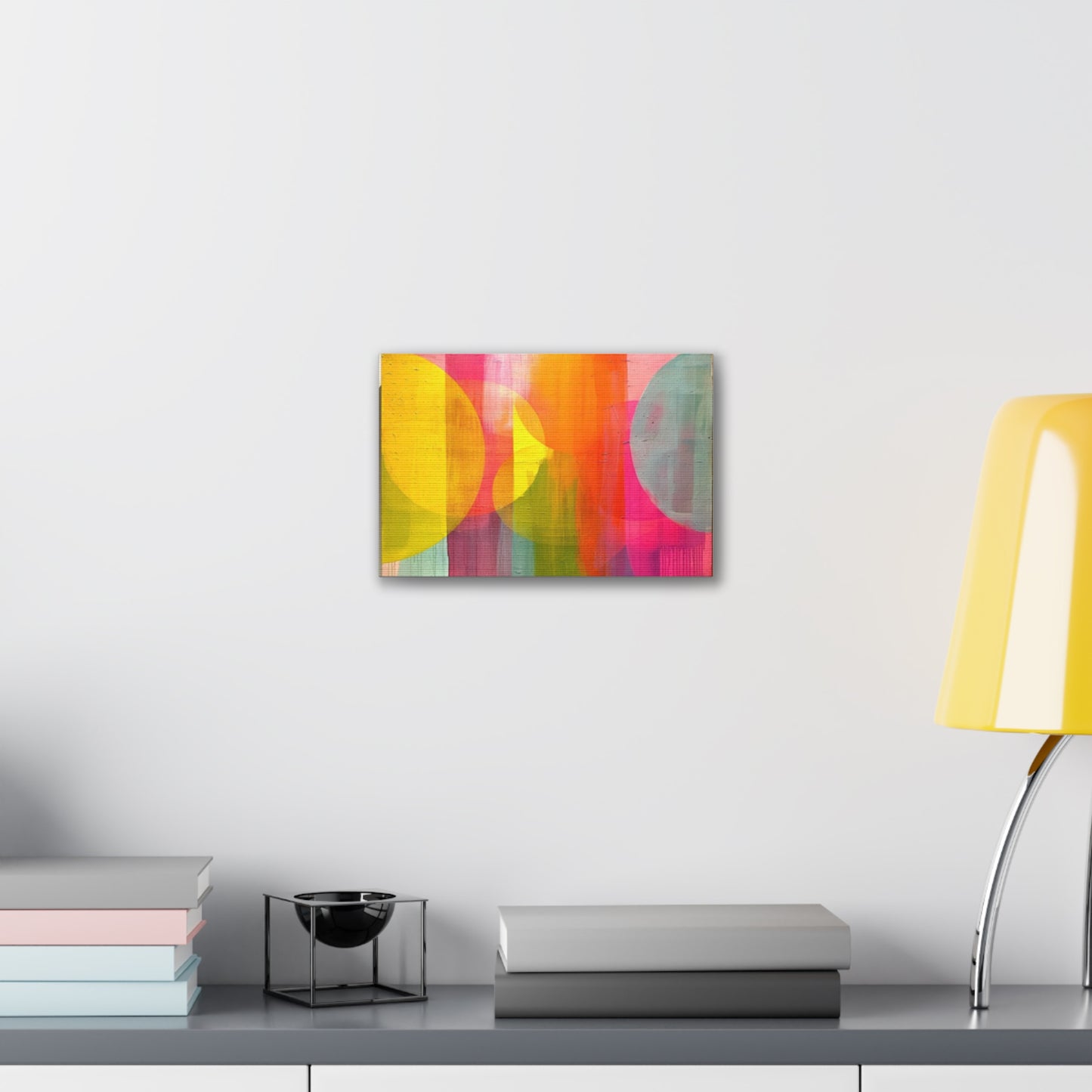 Primary Elegance: A Symphony of Sophistication Canvas Print