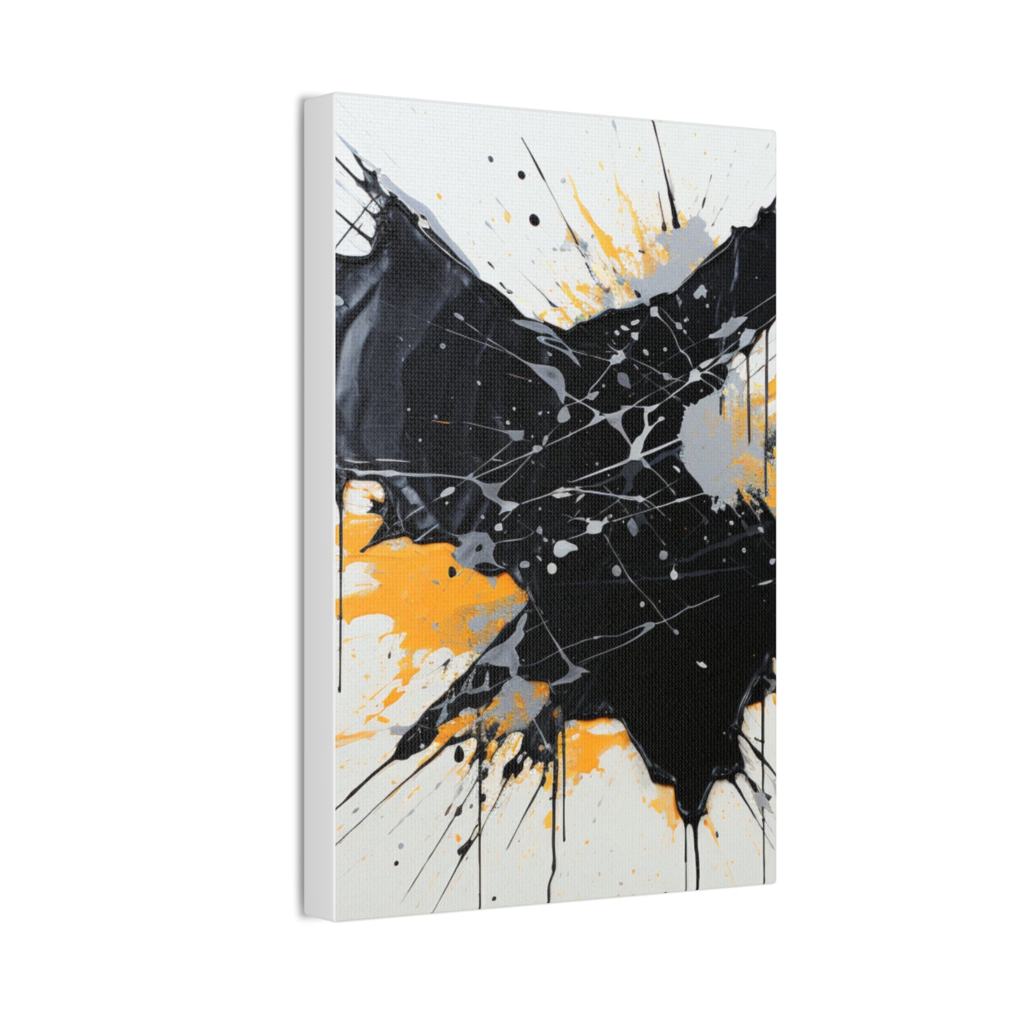 Acrylic Abstract Canvas Print - Richly Textured Artistry