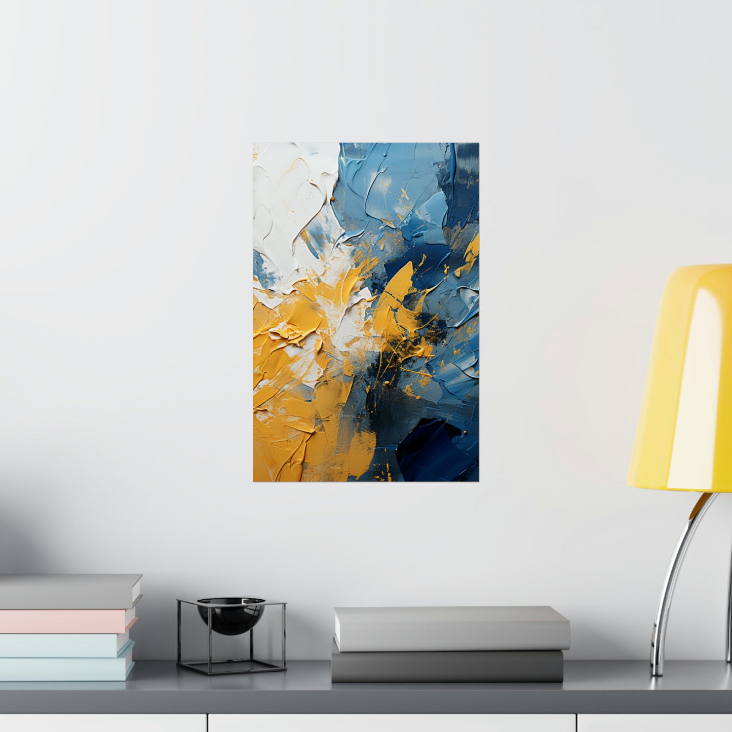 Radiant Harmony Matte Vertical Canvas Poster