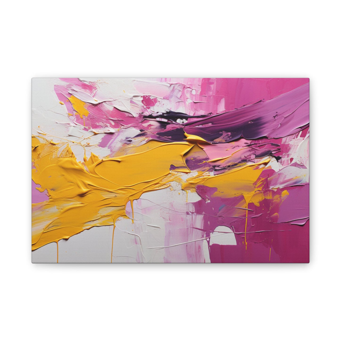 Primary Elegance: A Symphony of Sophistication Canvas Print