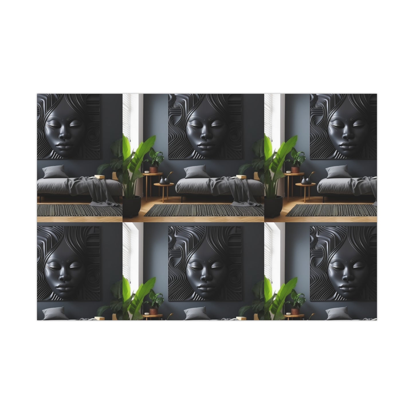 Nubian Nights African Inspired Wrapping Paper Sheet