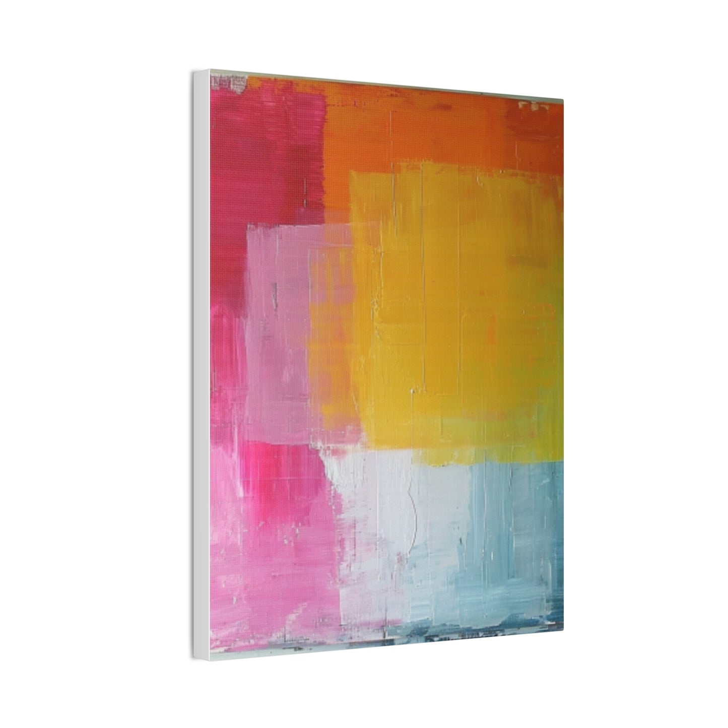 Primary Elegance: A Symphony of Sophistication Canvas Print