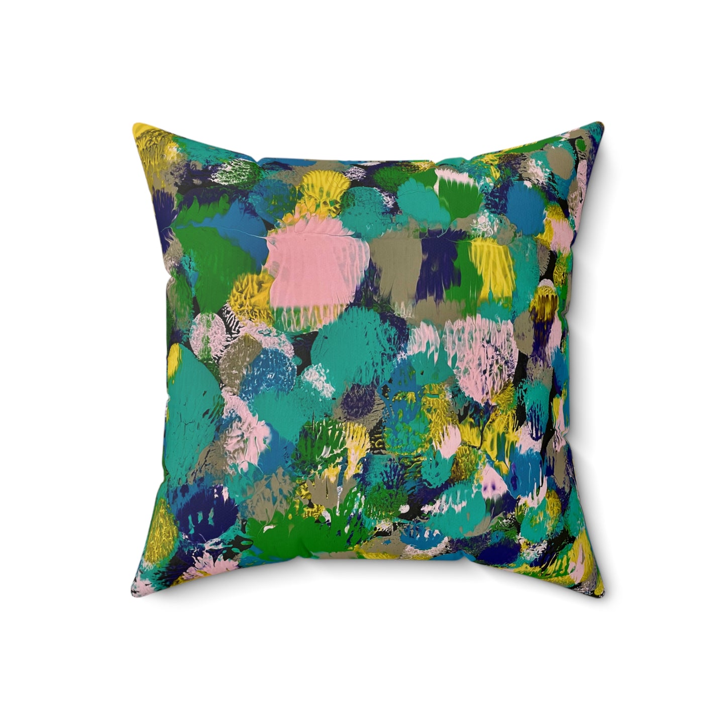 Artistic Abstractions: Abstract Acrylic Art Pillows Collection