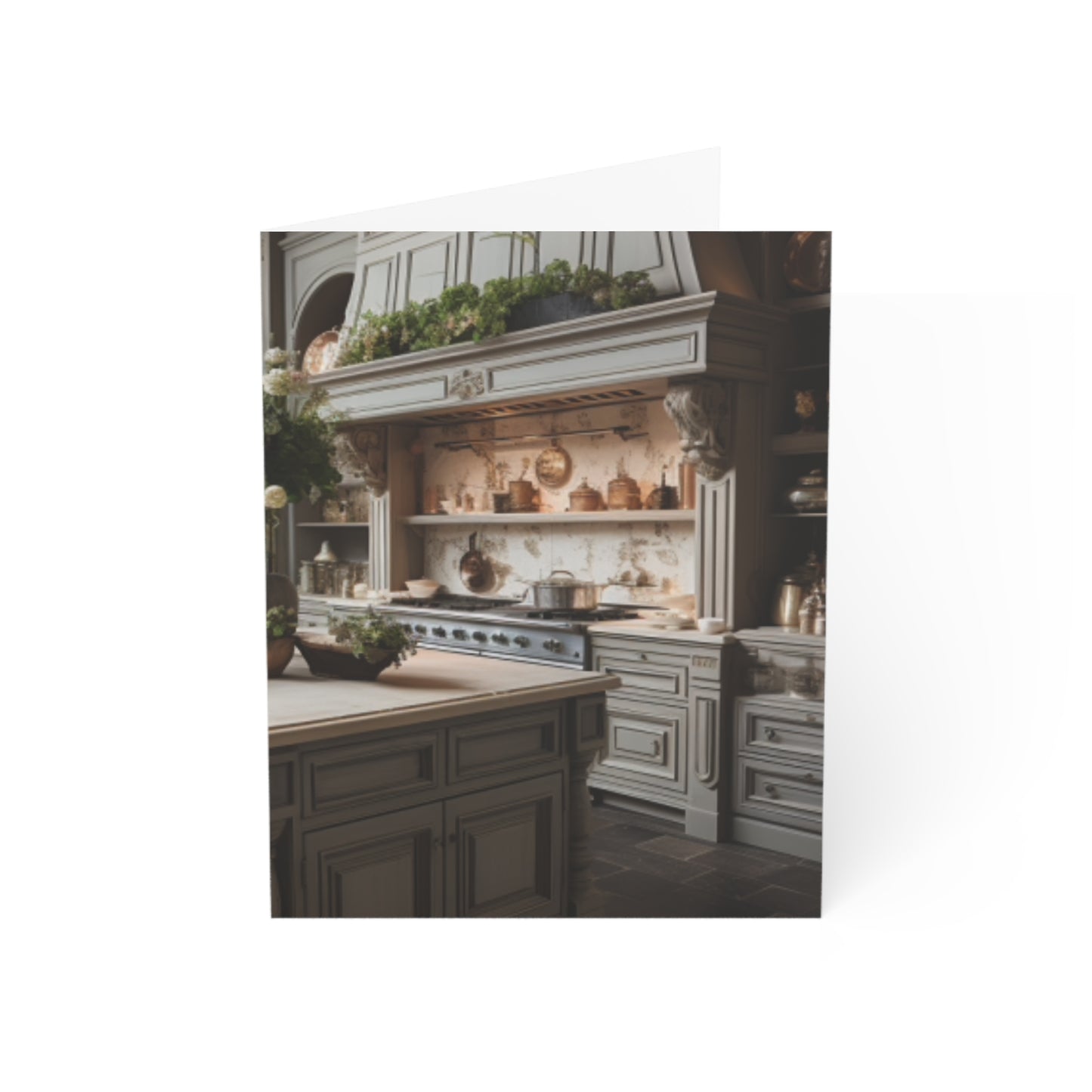 Elegant Kitchen Note Cards (1, 10, 30, and 50pcs)