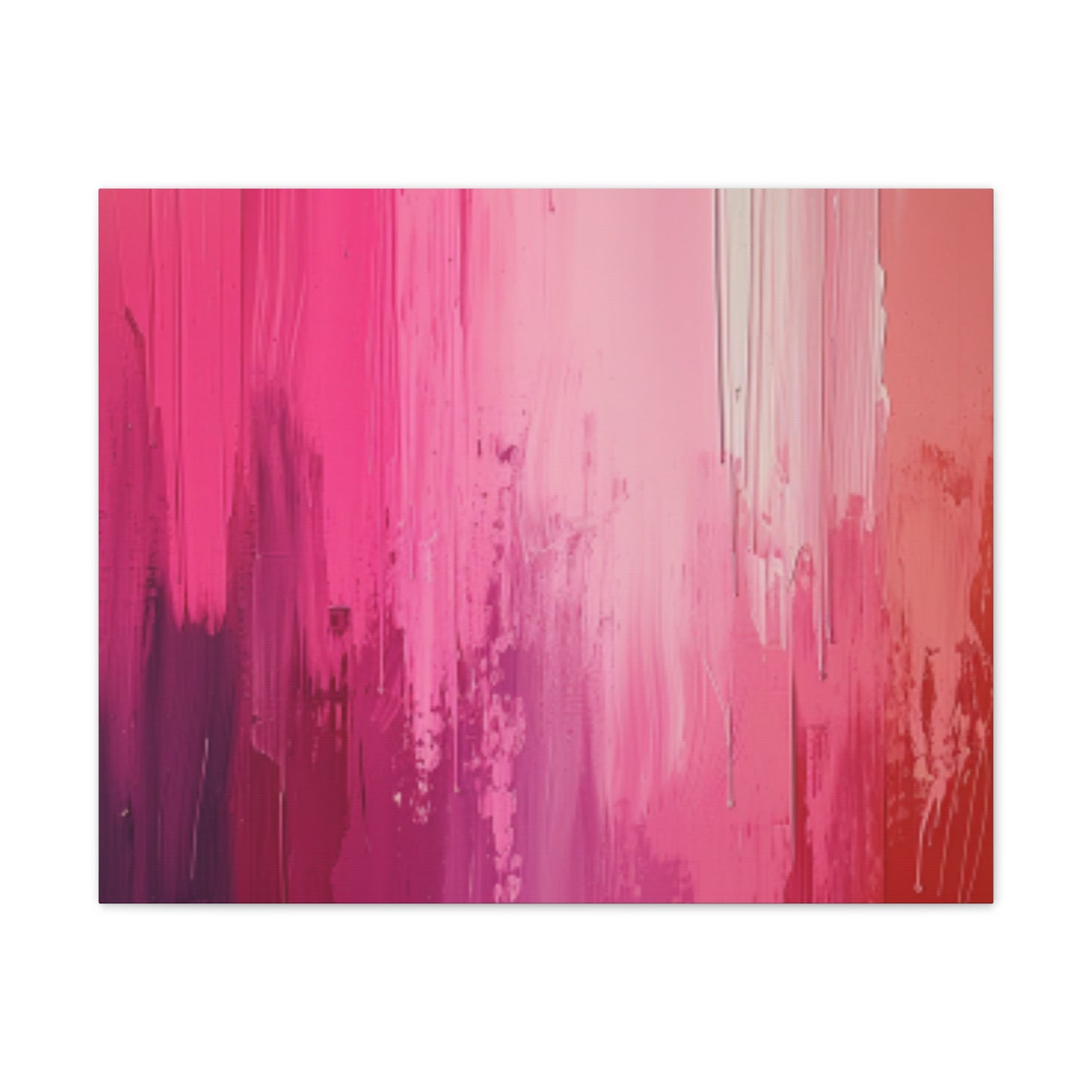 In The Pink: A Symphony of Sophistication Canvas Print