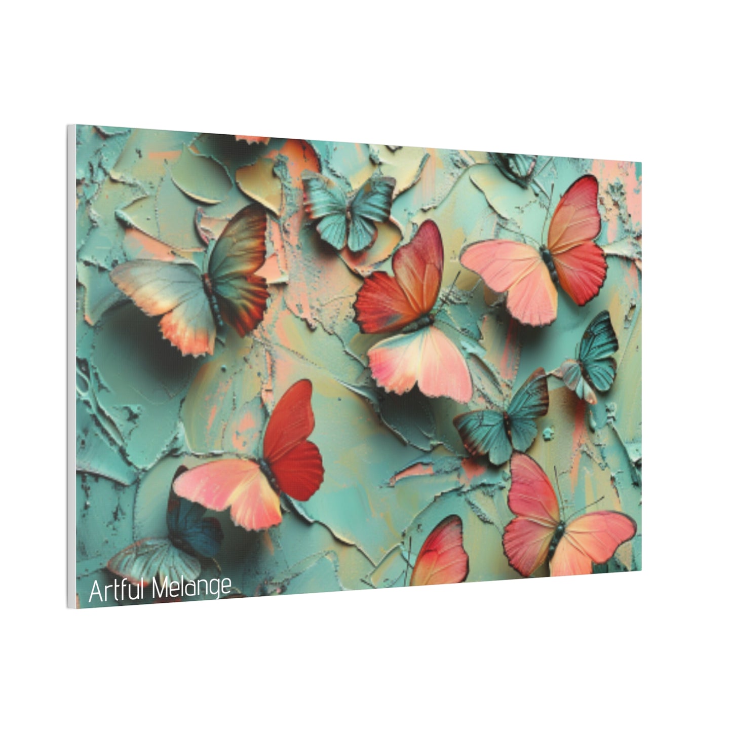 Fluttering Dreams: Butterfly Canvas Print Collection